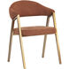Burgos Belfast Rust Dining Armchair